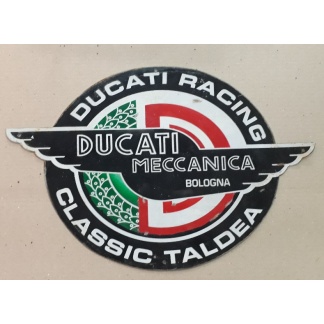 Ducati Racing Used Metal Sign