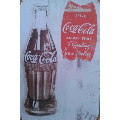 Coca-Cola  metal sign  30cm x 20cm