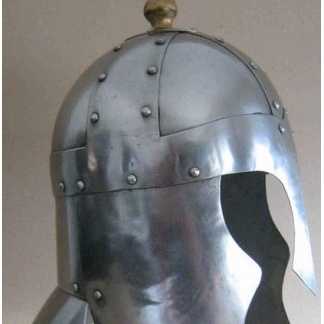 Metal Armour Helmet. Full size.