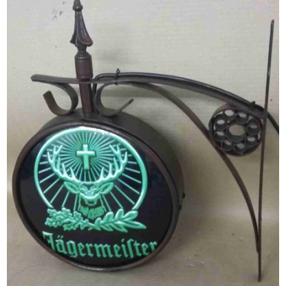 Jagermeister. LED wall mounted advert lite.