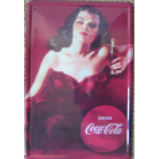 Coca-Cola  metal sign  30cm x 20cm