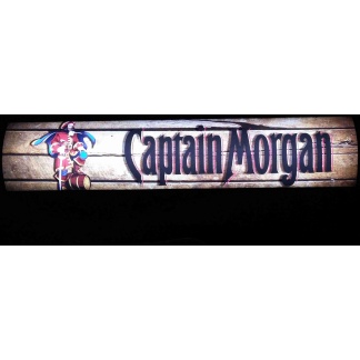 lb1. Captain Morgan advert display light box