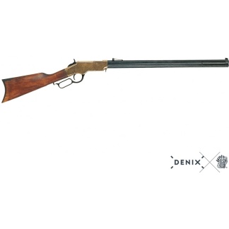Henry rifle with octogonal barrel