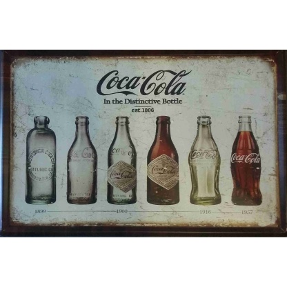 Coca-Cola  metal sign