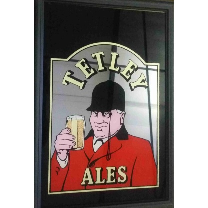 Tetley Ales bar mirror