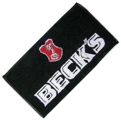 Beck's bar towel