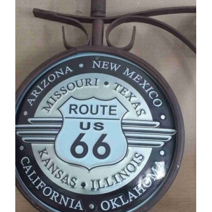 Route 66 LED wall mounted advert light
