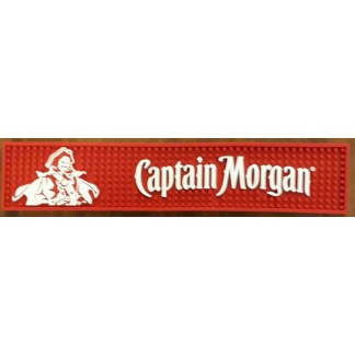 Captain Morgan bar mat / wetstop PVC hedgehog .