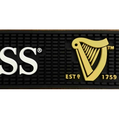 Guinness bar mat / wetstop PVC hedgehog.