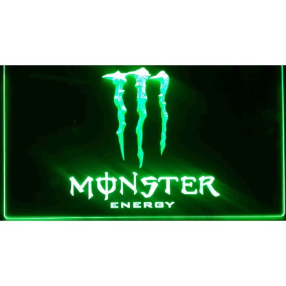 Monster Energy neon sign