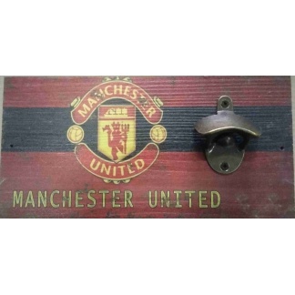 Manchester United wall plaque/ beer Bottle cap opener