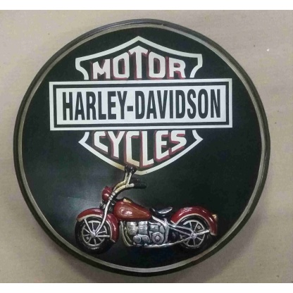 Harley-Davidson key cabinet. 40 x 40 x 8cm.