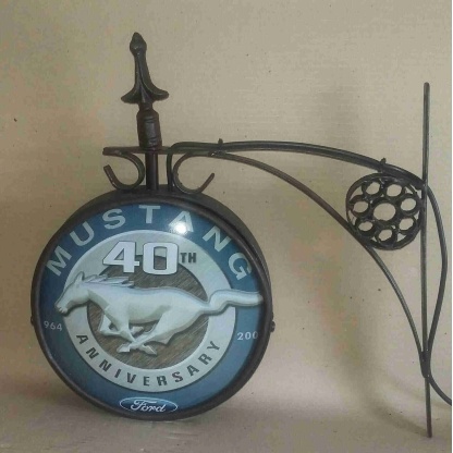 Mustang 40th Anniversary double sided light