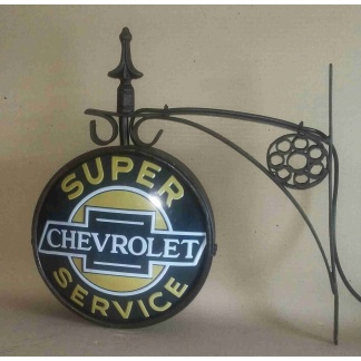 Super Chevrolet Service double sided light