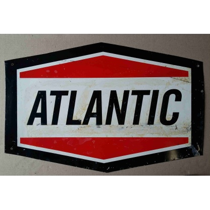 Atlantic used metal sign