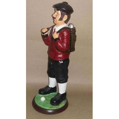 Golfer figurine