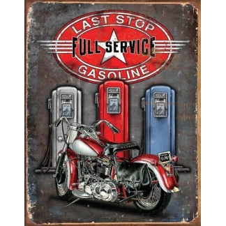 Last stop full service gasoline