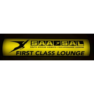 SAA First class Lounge light box.