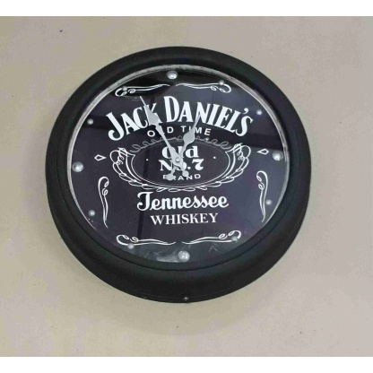 Jack Daniel's illuminated clock.