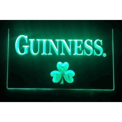 Guinness neon sign