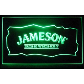 Jameson neon sign