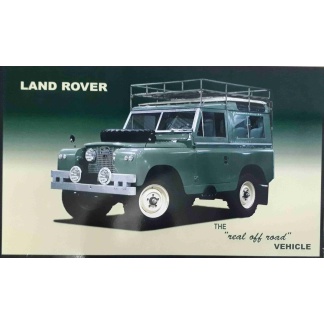 Land Rover BIG metal sign