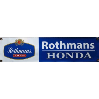 Rothmans. 550 GSM waterproof pvc banner from England.