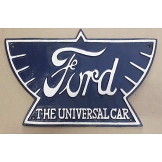 Ford. The universal car, cast iron sign