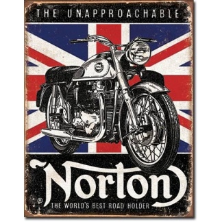 Norton - Best Roadholder metal sign