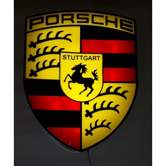 Porsche stuttgart advert light. 220v LED