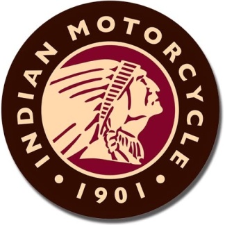 Indian motorcycles metal sign