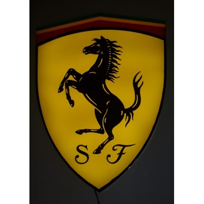 Ferrari advert light. 220v LED