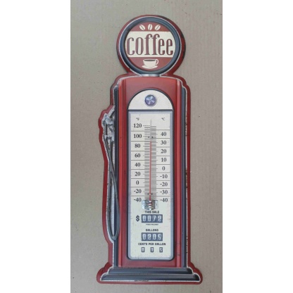 Coffee metal Thermometer