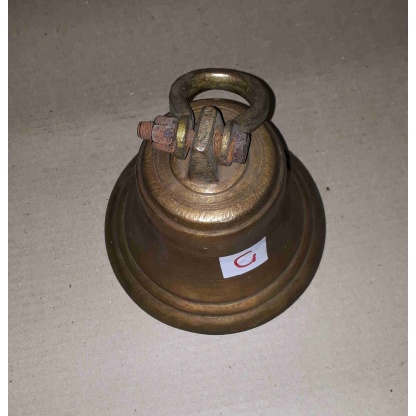 Antique Genuine solid brass ship bell 16cm