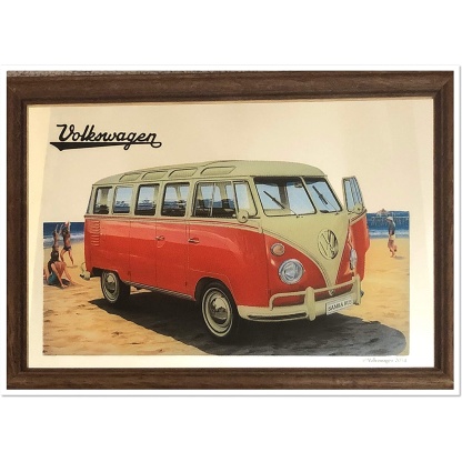 Volkswagen camper van bar mirror