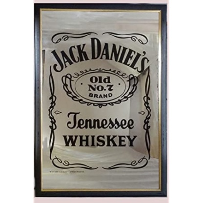 Jack Daniels old no.7 brand bar mirror