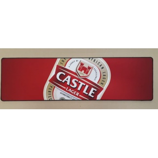 Castle lager bar mat, wetstop/ bar runner