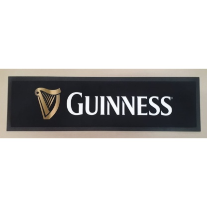 Guinness bar mat, wetstop/ bar runner.