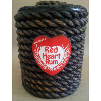 Red heart rum ice bucket