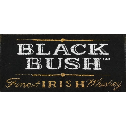 Bar towel Black Bush Irish whiskey