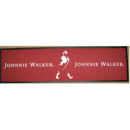 Johnnie Walker wetstop,bar mat/ bar runner. 70 cm x 22 cm