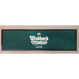 Windhoek bar mat, wetstop/ bar runner. 70 cm x 22 cm
