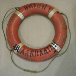 Nautical lifebuoy. 73cm diameter.