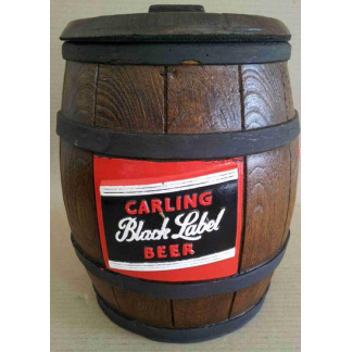 Ice bucket. Black Label. 23cm High x 20cm Diameter.