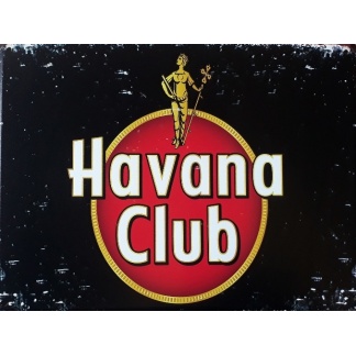 Havana Club vintage metal sign