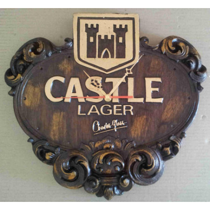Castle Lager clock.