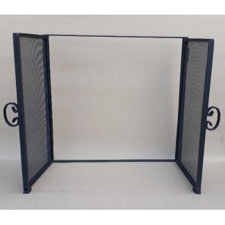 Surface Mounted Fire screen with double opening doors. 70 x 65