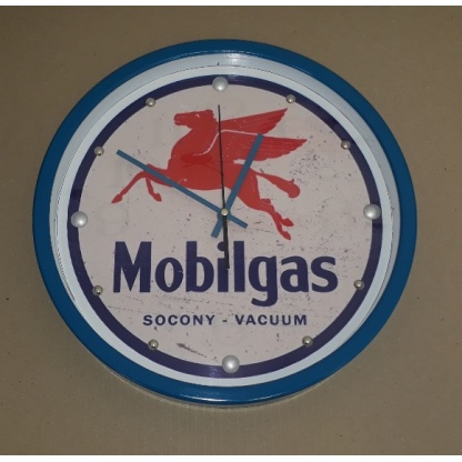 Mobilgas Clock 35cm Diameter
