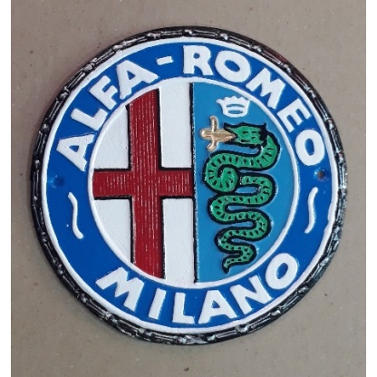 Alfa Romeo Milano Wall Plaque