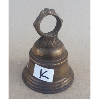 Antique Genuine Solid Brass Ship Bell 7,5cm